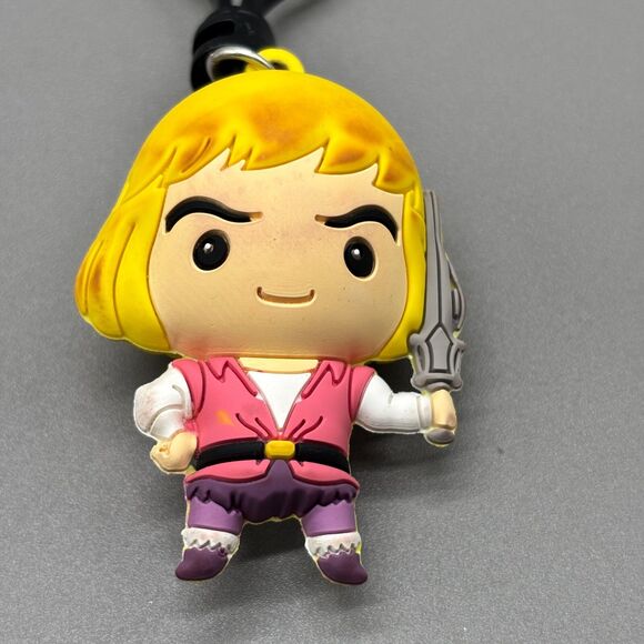 Masters of The Universe Bag Clip Keychain Lot MOTU Skeletor Evil Lyn Orko Adam - Picture 4 of 12